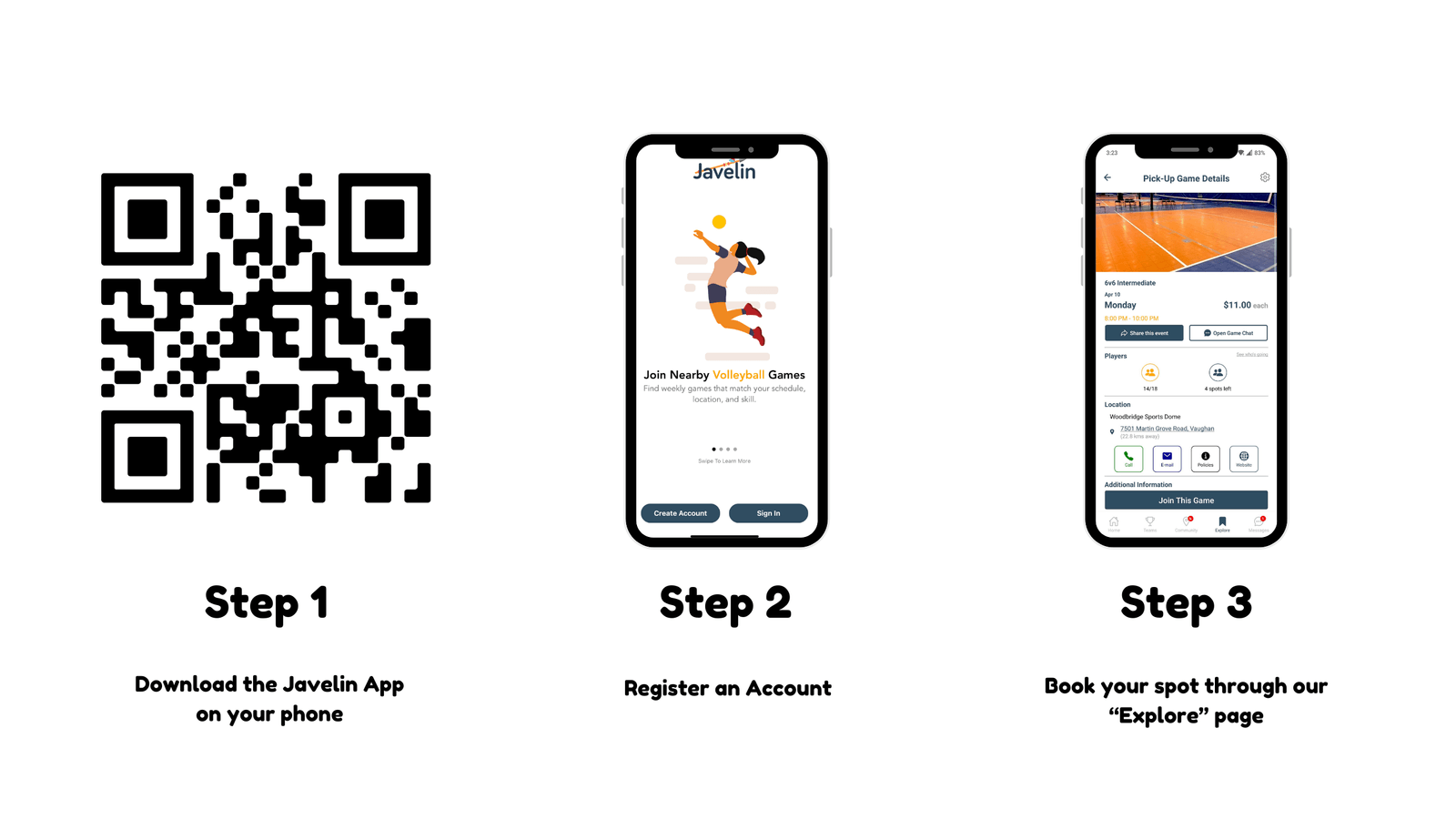 Recreational Volleyball Drop Ins Markham - Every Tuesdays Battle Arena